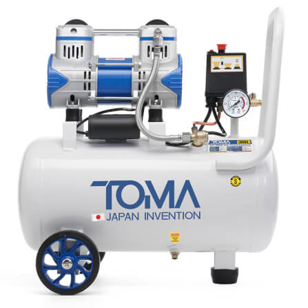 ปั๊มลม OIL FREE TOMA JAPAN รุ่น FAC-30L 30 ลิตร 850 วัตต์_2